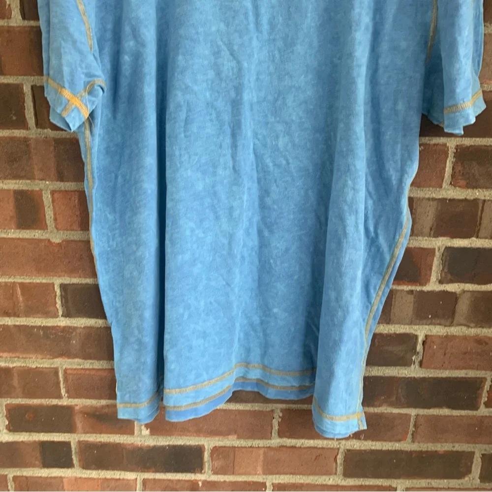 Agave Denim Blue short Sleeve Top Men’s US XXL Regular - Picture 7 of 10